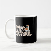 Vorschullehrer Halloween-Geist Lehrer Lesen  Kaffeetasse (Links)
