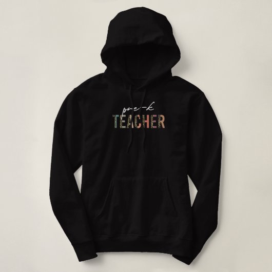 Vorschullehrer Hoodie (Design vorne)