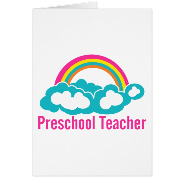 Vorschullehrer Rainbow Cloud (Vorne)