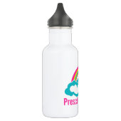 Vorschullehrer Rainbow Cloud Edelstahlflasche (Links)