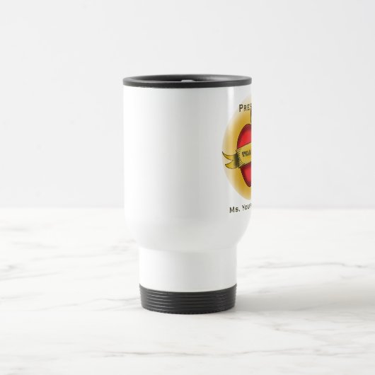 Vorschullehrer-Tasse Reisebecher (Mittel)