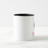 Vorschullehrer-Tasse - Zebra-Druck Apple Tasse (Zentrum)
