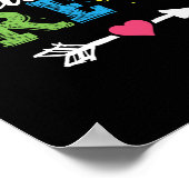 Vorschullehrer zurück zur Schule Poster (Ecke)