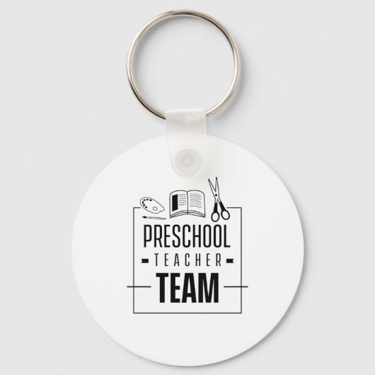 Vorschullehrerteam Schlüsselanhänger (Vorderseite)