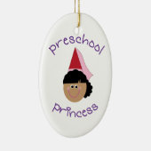 Vorschulprinzessin Keramik Ornament (Rechts)