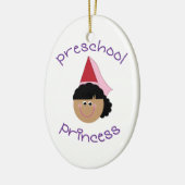Vorschulprinzessin Keramik Ornament (Links)