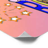 Vorschulrocks - Sternenplakat Poster (Ecke)