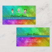 Vorschulslogans Visitenkarte (Vorne/Hinten)