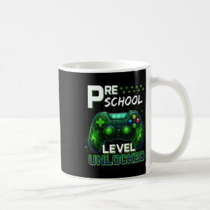 Vorschulstufe freigeschaltet Pre-K-Gamer-Junge ers Kaffeetasse