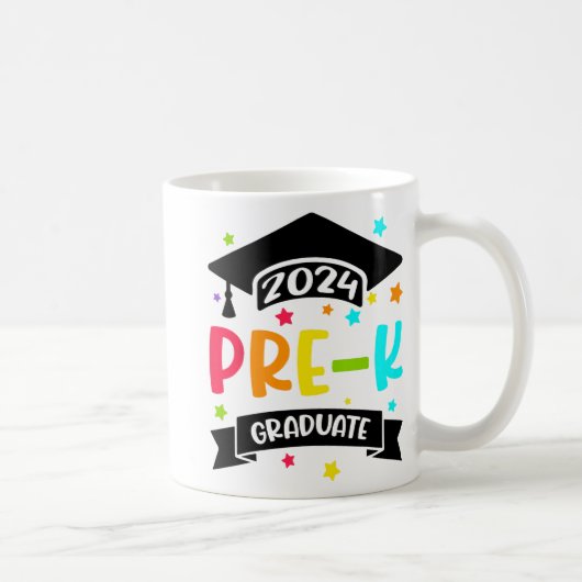 Vorschulzeit 2024 Abschluss Geschenke Kaffeetasse (Rechts)
