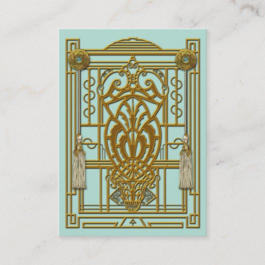 VORSEHUNG: HOLLYWOOD-REGENTSCHAFT VISITENKARTE (Vorderseite)