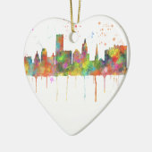 VORSEHUNG, RHODE ISLAND SKYLINE KERAMIKORNAMENT (Links)