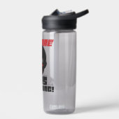 Vorsicht, AI beobachtet! Trinkflasche (Links)