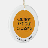 Vorsicht! Antike Überfahrt Keramik Ornament (Rechts)