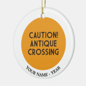 Vorsicht! Antike Überfahrt Keramik Ornament (Links)