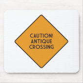 Vorsicht! Antike Überfahrt Mousepad (Vorne)