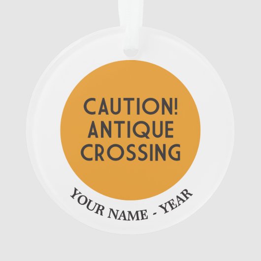 Vorsicht! Antike Überfahrt Ornament (Rückseite)