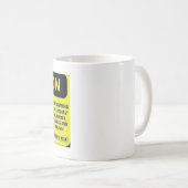 Vorsicht-Aussetzung zum Trommeln der Tasse (VorderseiteRechts)