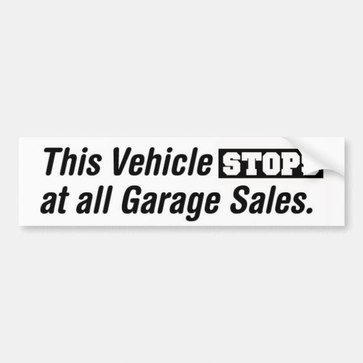 Vorsicht! Autoaufkleber (Vorne)