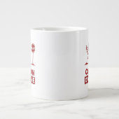 Vorsicht bei der Eule-Zone - Tasse von Spaß (Vorderseite)