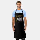 Vorsicht bei der Mama Schürze (Getragen)