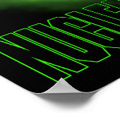 Vorsicht bei der nuklearen Biogefährdung Poster (Ecke)