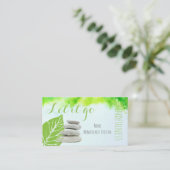 Vorsicht bei der Vorlage von Visitenkarten für bei Visitenkarte (Stehend Vorderseite)