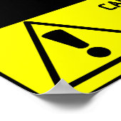 Vorsicht bei Gerbils Poster (Ecke)