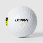 Vorsicht bei geringer Bandbreite Golfball (Logo)