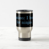 Vorsicht bei Ninjas Reisebecher (Mittel)