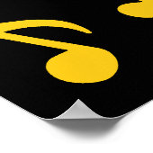 Vorsicht bei plötzlichen Ausbrüchen von Song Poster (Ecke)