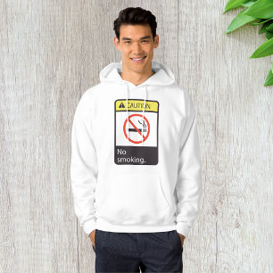Vorsicht bei Rauchverbot Hoodie