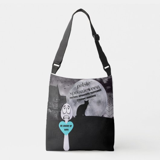 Vorsicht bei Töpfen Tragetaschen Mit Langen Trägern (Vorderseite)