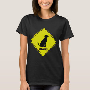 Vorsicht beim Signieren von Labrador T-Shirt