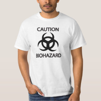 Vorsicht-Biogefährdung T-Shirt