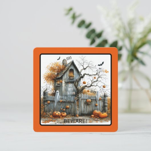 Vorsicht & Boo - Das Spuk Gatehouse (Stehend Vorderseite)