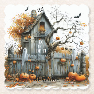 Vorsicht & Boo - Das Spuk Gatehouse Untersetzer