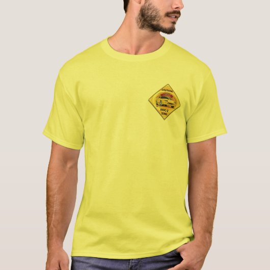 Vorsicht! CAMARO X-ING T-Shirt (Vorderseite)