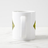Vorsicht Cthulhu Kaffee-Tasse Jumbo-Tasse (Rückseite)