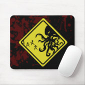 Vorsicht Cthulhu Mausunterlage Mousepad (Mit Mouse)