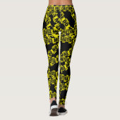 Vorsicht, da ich keine Leggings für das Design von (Rückseite)