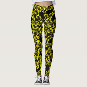 Vorsicht, da ich keine Leggings für das Design von