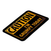 VORSICHT, dass ich heute gruselig bin - Gefahrensy Magnet (Linke Seite)