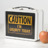 VORSICHT, dass ich heute gruselig bin - Gefahrensy Metall Brotdose (Beispiel)