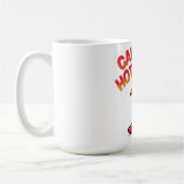 Vorsicht: Design der Hot-Stuff-Chilis - Fun-Pepper Kaffeetasse (Links)
