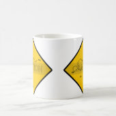 Vorsicht: Dopamin Kaffeetasse (Mittel)