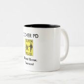 Vorsicht, Dover PD: Tasse (VorderseiteRechts)