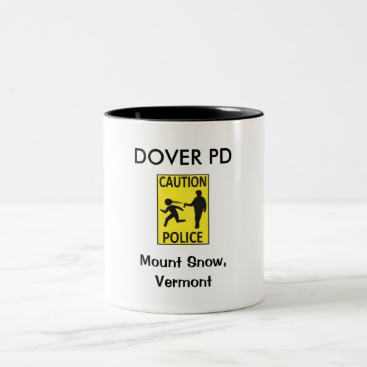 Vorsicht, Dover PD: Tasse (Mittel)