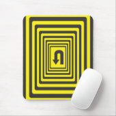 Vorsicht, fast der richtige Weg Mousepad (Mit Mouse)