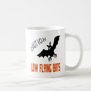 Vorsicht Fledermäuse im Tiefflug Tasse